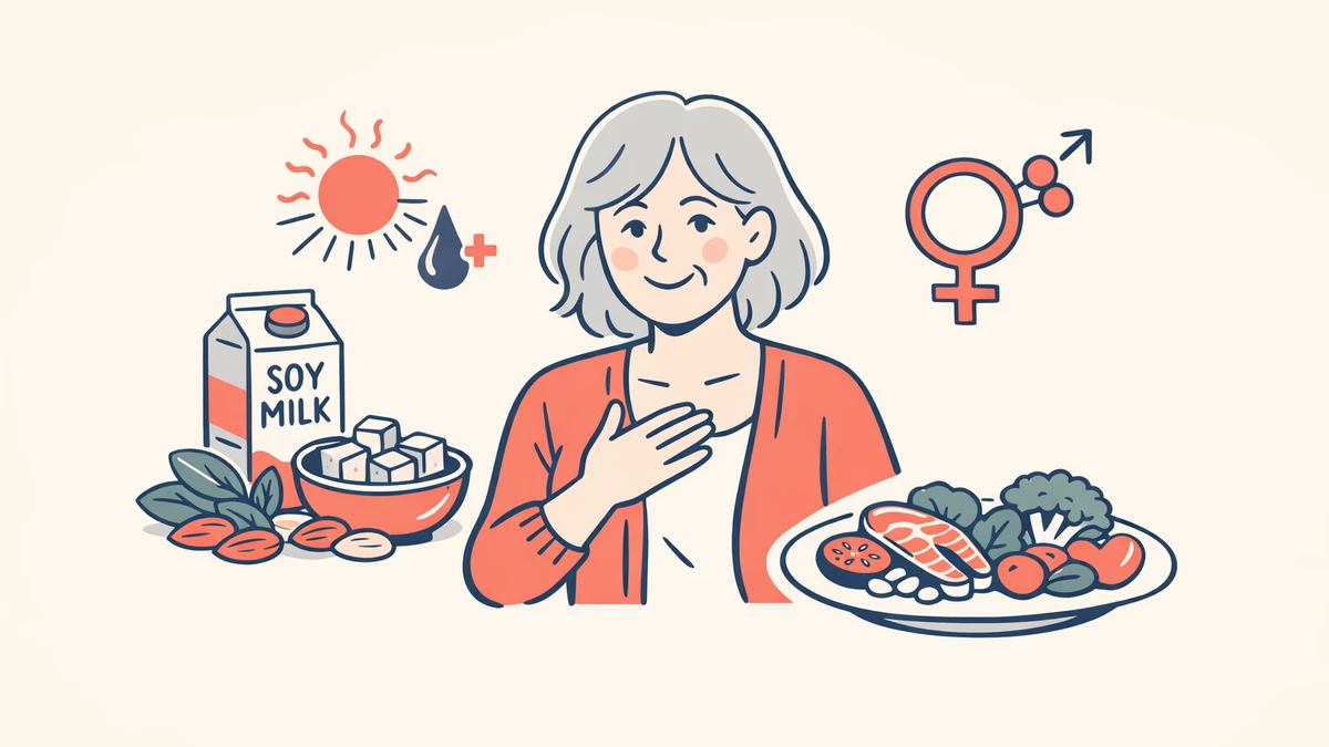 Woman preparing a nutritious balanced meal